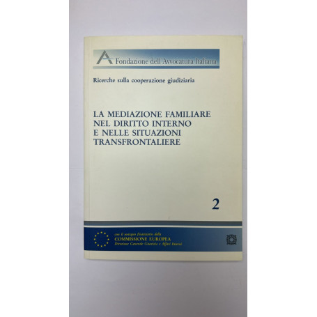 Mediazione Familiare Diritto Interno