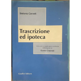 Trascrizione ed ipoteca