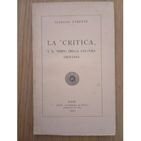 La "critica" e il tempo della cultura crociana