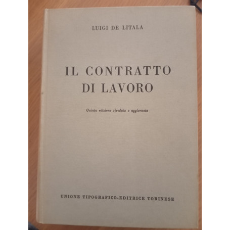 Il contratto di lavoro