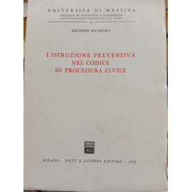 L'istruzione preventiva nel codice di procedura civile
