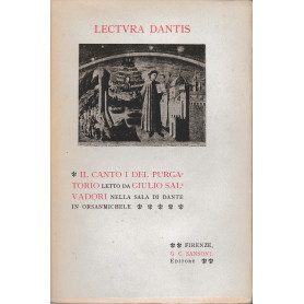 Lectura Dantis. Il canto I del purgatorio letto da G. Salvadori nella sala di Dante in Orsanmichele