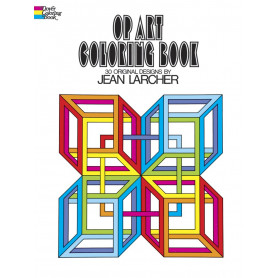 Op Art Coloring Book: 30 Original Designs