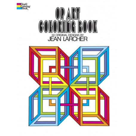 Op Art Coloring Book: 30 Original Designs