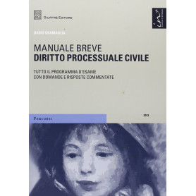 Diritto processuale civile. Manuale breve
