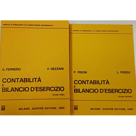 Contabilità e bilancio d'esercizio (2 volumi)