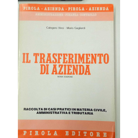 Il trasferimento di azienda