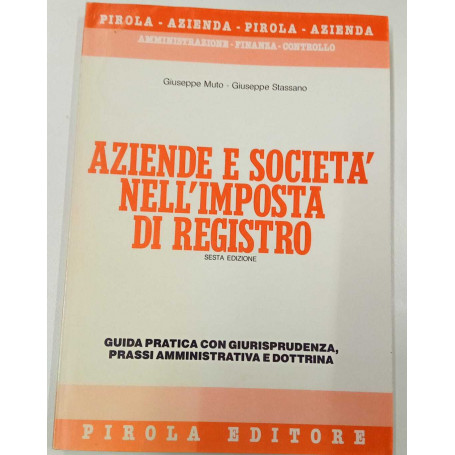 Aziende e società nell'imposta di registro