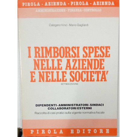 I rimborsi spese nelle aziende e nelle società