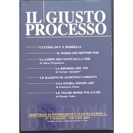 Il giusto processo