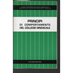 Principi di comportamento del collegio sindacale