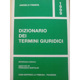 Il dizionario dei termini giuridici