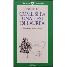 Come si fa una tesi di laurea