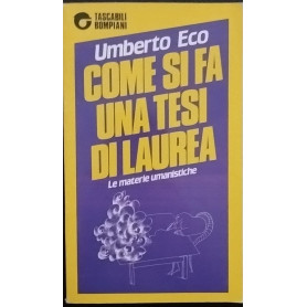 Come si fa una tesi di laurea