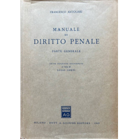 Manuale di diritto penale. Parte generale