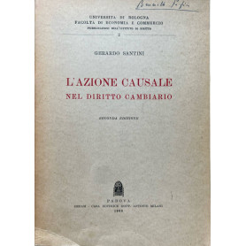 L'azione causale nel diritto cambiario