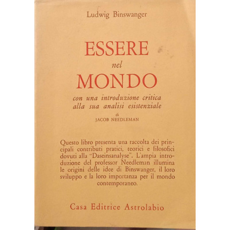 Essere nel mondo.