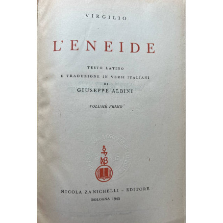 L'Eneide. Volume primo