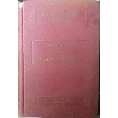 Istituzioni di Diritto Romano