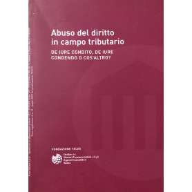 Abuso del diritto in campo tributario.