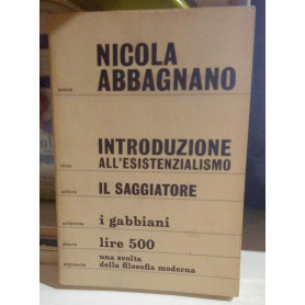 Introduzione all'esistenzialismo.