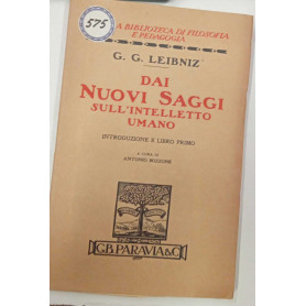 Dai nuovi saggi sull'intelletto umano (libro primo)