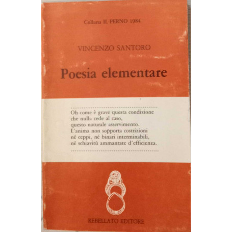 Poesia elementare.