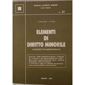 Elementi di diritto minorile.
