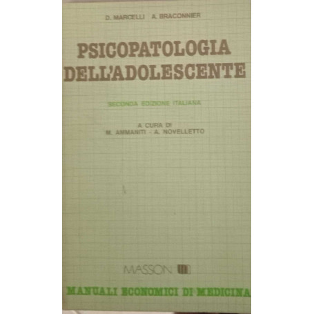 Psicopatologia dell'adolescente.