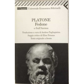 Fedone o sull'anima. Testo originale a fronte.