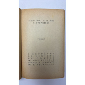 Scrittori italiani e stranieri. Poesia