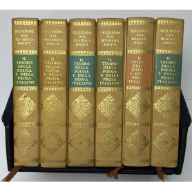 Il tesoro della poesia e della prosa italiane. 6 volumi