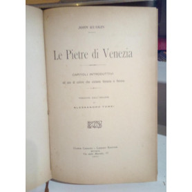 Le Pietre di Venezia.