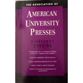The Association of American University Presses Directory 1993-94.