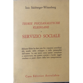 Teorie psicoanalitiche kleiniane e servizio sociale