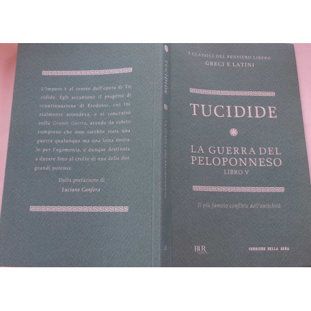 La guerra del Peloponneso. Libro V