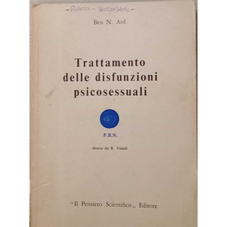 Trattamento delle disfunzioni psicosessuali.