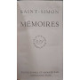 Memories de Saint Simon