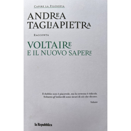 Voltaire e il nuovo sapere