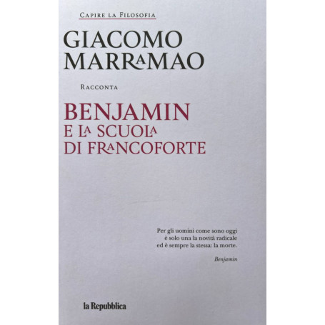 Benjamin e la scuola di Francoforte