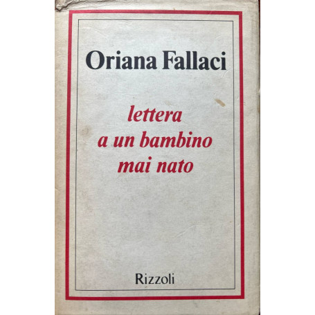 Lettera a un bambino mai nato