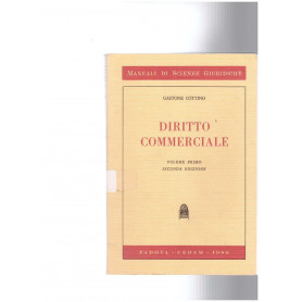Diritto Commerciale Volume Primo