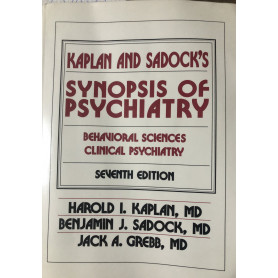 Kaplan and Sadock's Synopsis of Psychiatry.