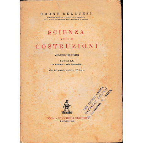 Scienza delle costruzioni. Volume secondo