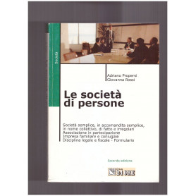 Le società di persone