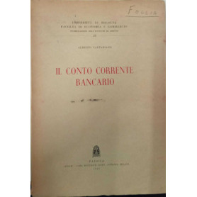 Il conto corrente bancario