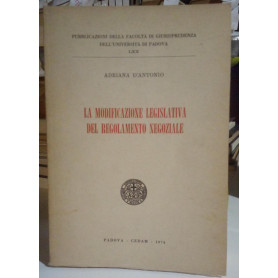 La modificazione legislativa del regolamento negoziale.