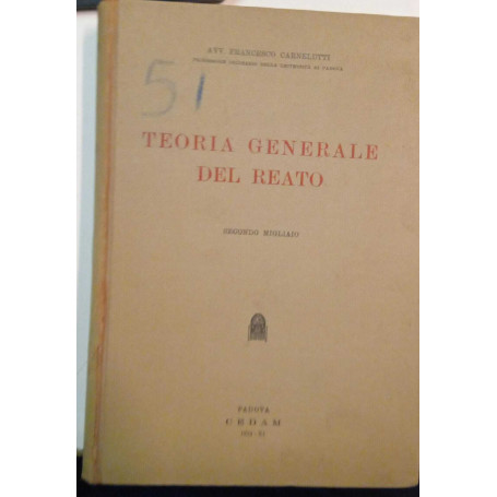 Teoria generale del reato