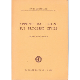 Appunti da lezioni sul processo civile