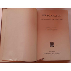 Personality a psychological interpretation